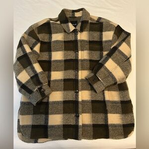 Madewell Checkered Shirt Jacket